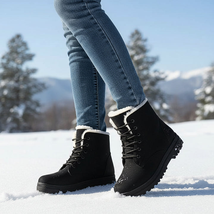 Women’s Lightweight Winter Ankle Boots-Vyana Collective