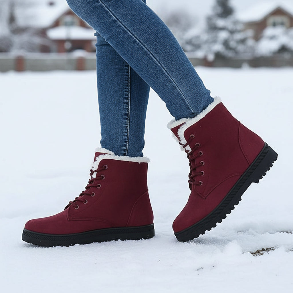 Women’s Lightweight Winter Ankle Boots-Vyana Collective