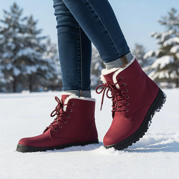 Women’s Lightweight Winter Ankle Boots-Vyana Collective