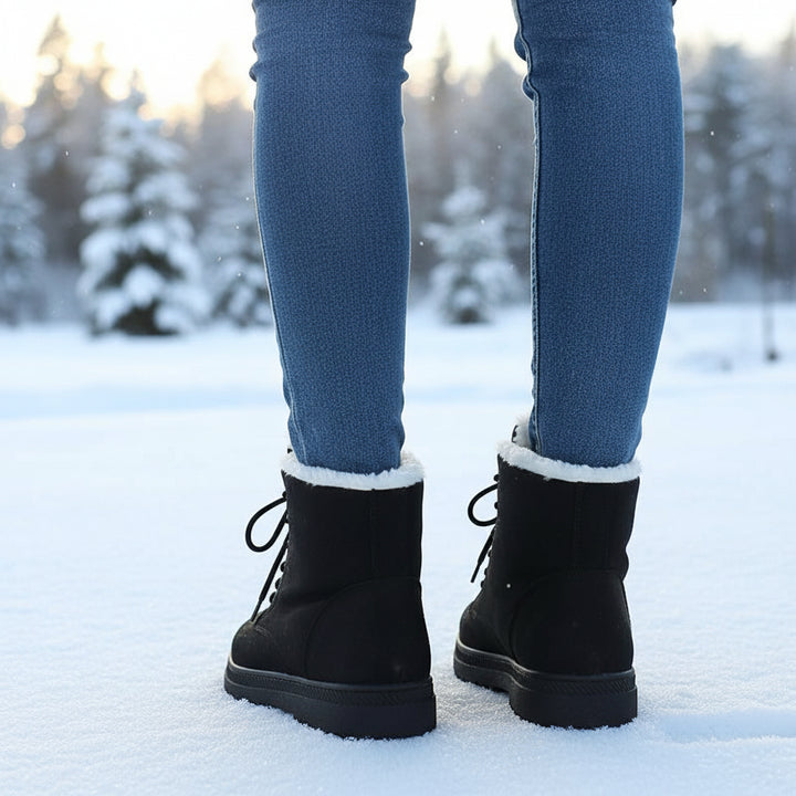 Women’s Lightweight Winter Ankle Boots-Vyana Collective
