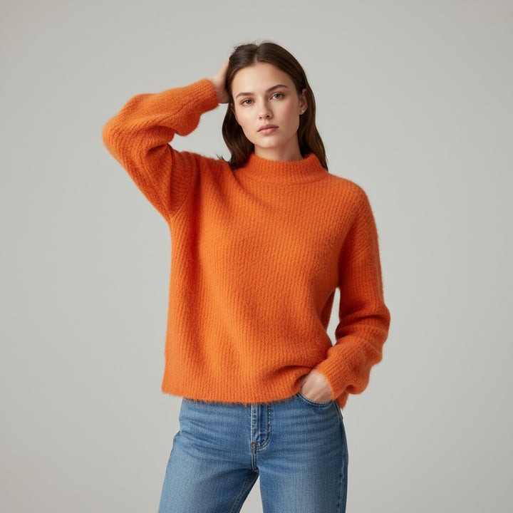 Women’s Loose-Fit Knitted Sweater-Vyana Collective