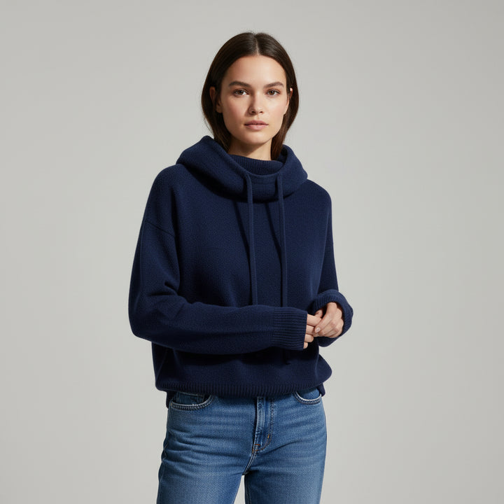 Women’s Merino Turtleneck Sweater-Vyana Collective