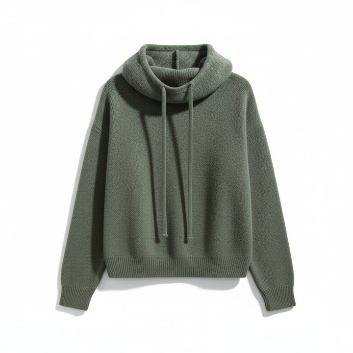 Women’s Merino Turtleneck Sweater-Vyana Collective