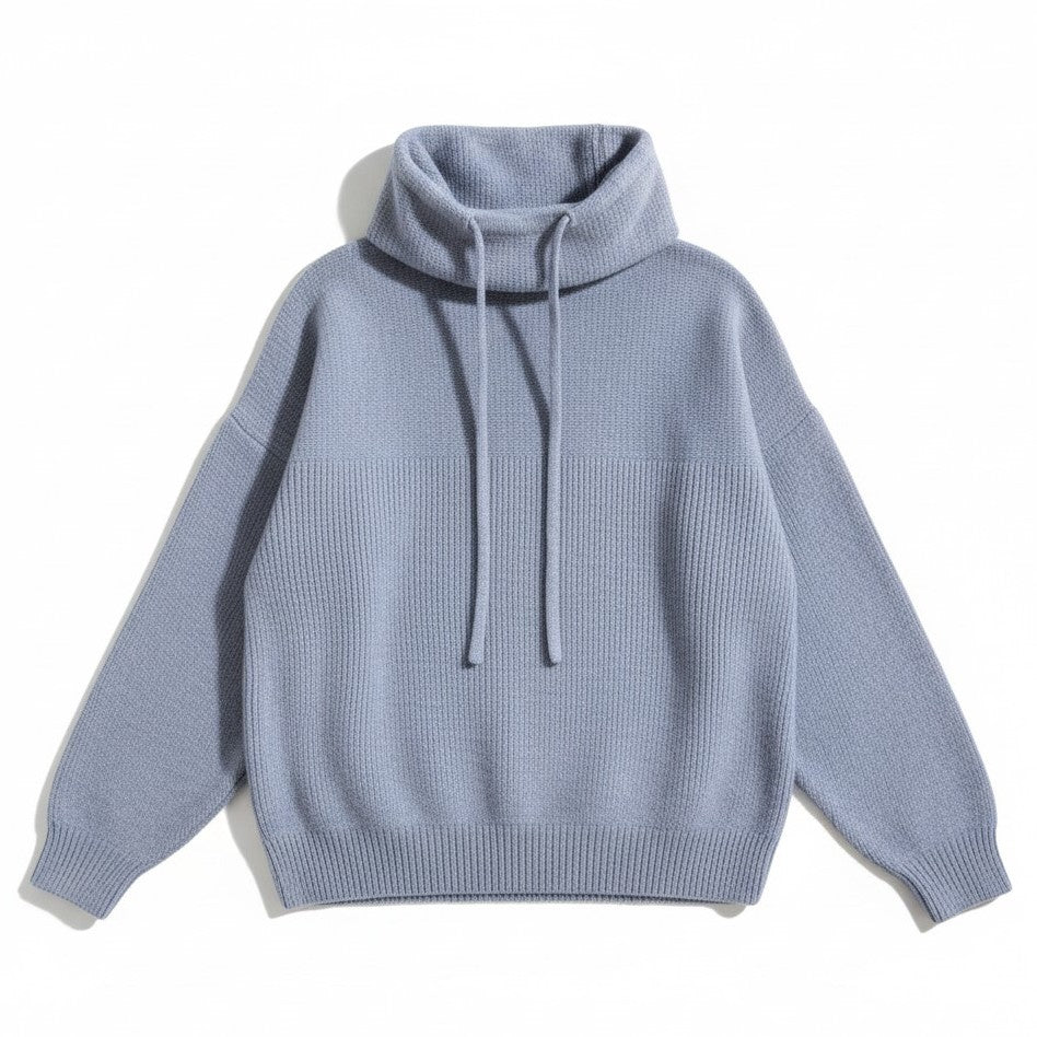 Women’s Merino Turtleneck Sweater-Vyana Collective