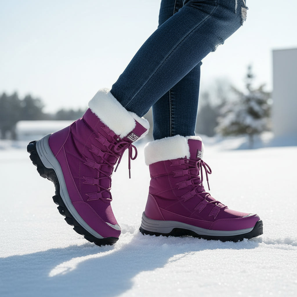 Women’s Mid-Calf Winter Boots-Vyana Collective