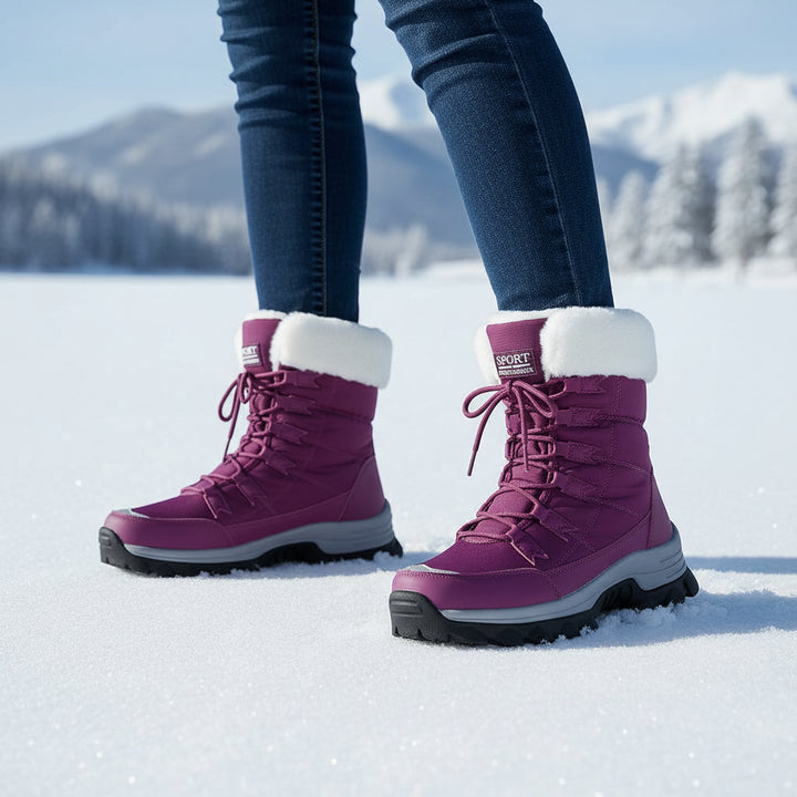 Women’s Mid-Calf Winter Boots-Vyana Collective