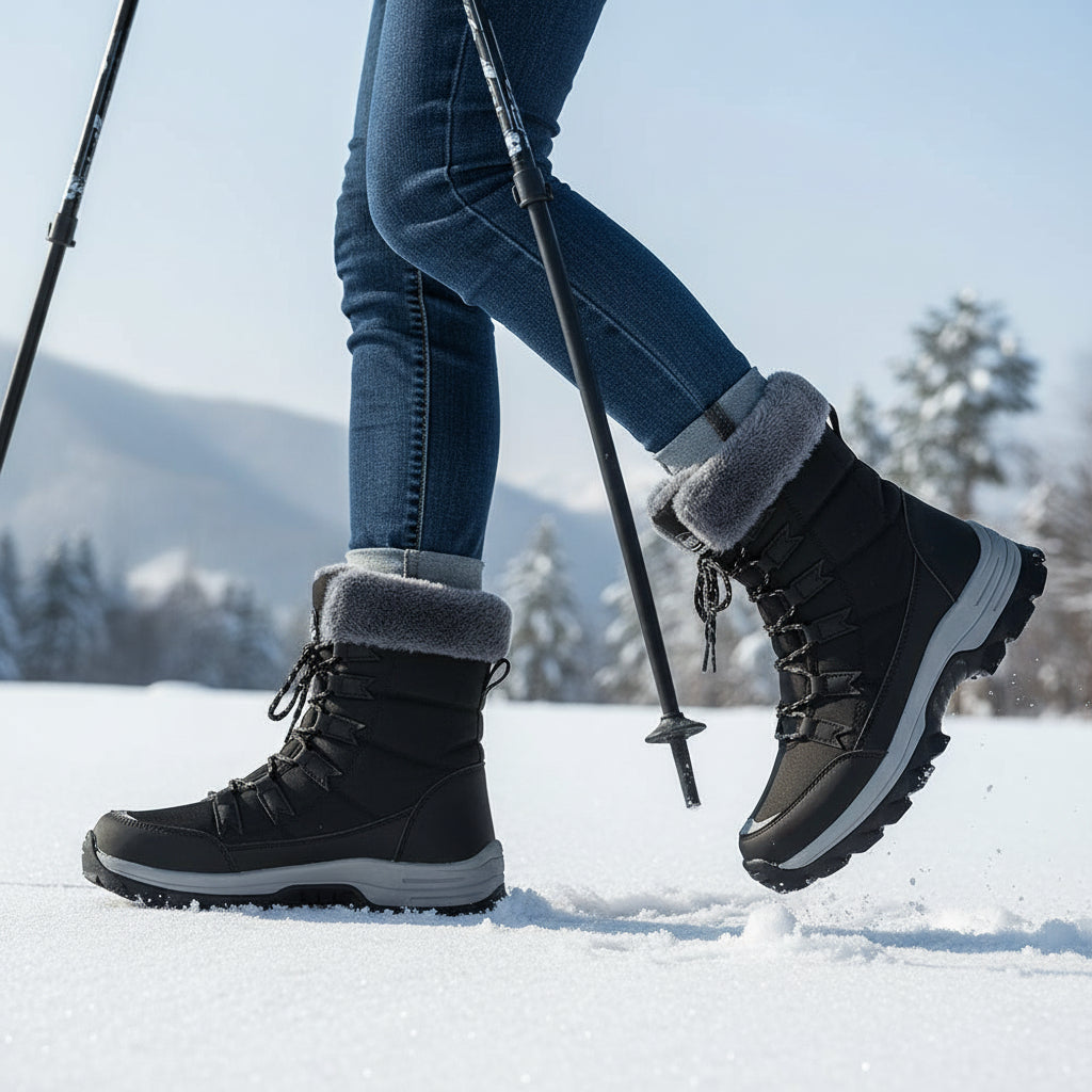 Women’s Mid-Calf Winter Boots-Vyana Collective