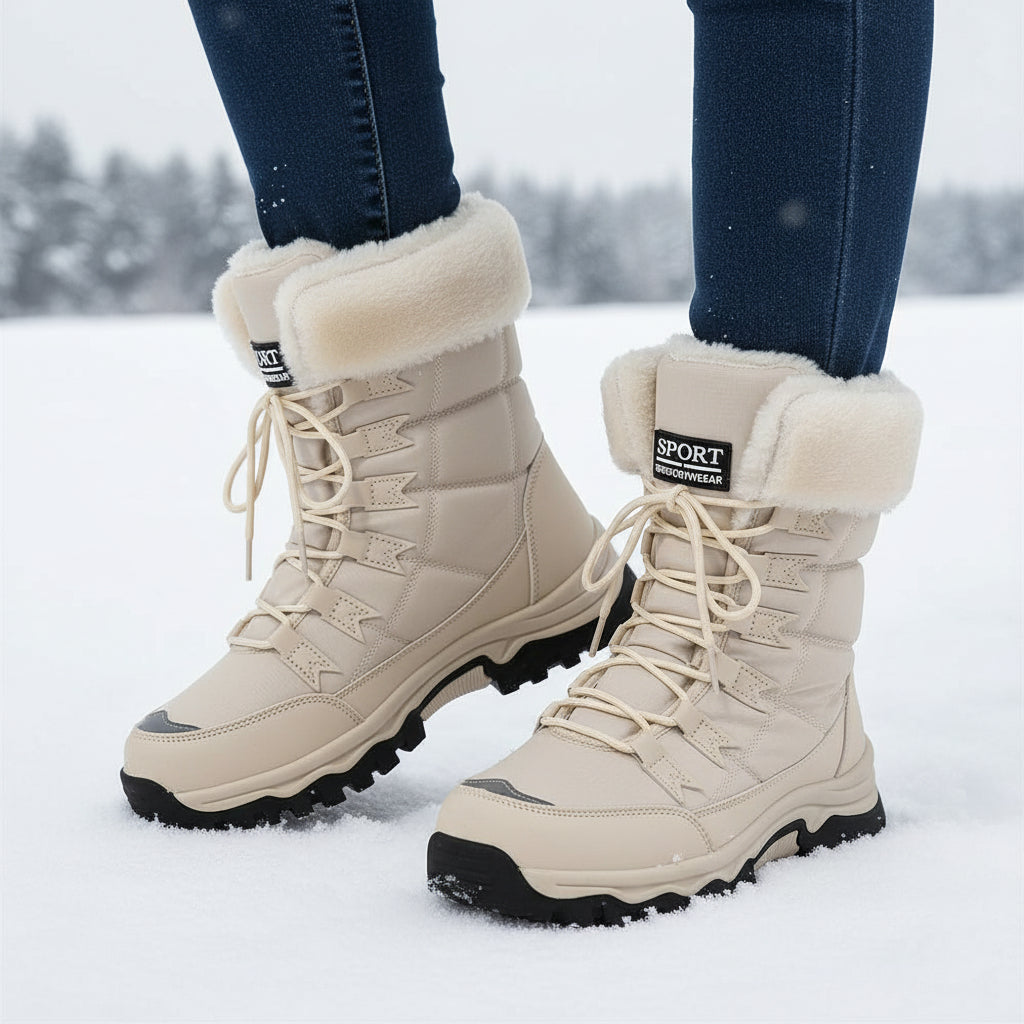 Women’s Mid-Calf Winter Boots-Vyana Collective