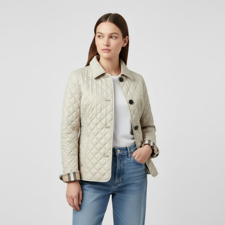 Women’s Quilted Cotton Jacket-Vyana Collective