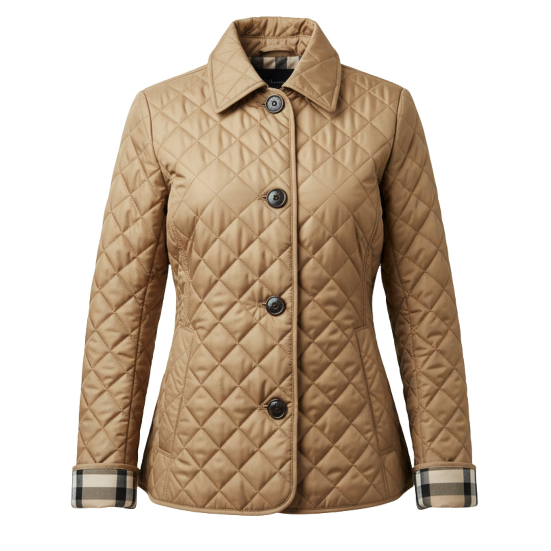 Women’s Quilted Cotton Jacket-Vyana Collective