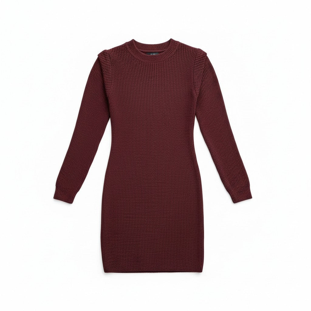 Women’s Short-Sleeve Bodycon Dress for Fall-Vyana Collective