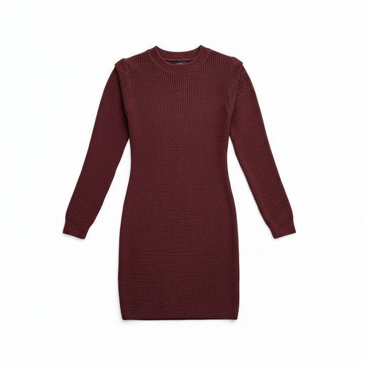 Women’s Short-Sleeve Bodycon Dress for Fall-Vyana Collective