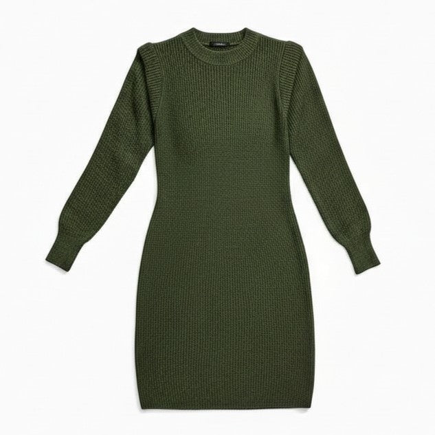 Women’s Short-Sleeve Bodycon Dress for Fall-Vyana Collective