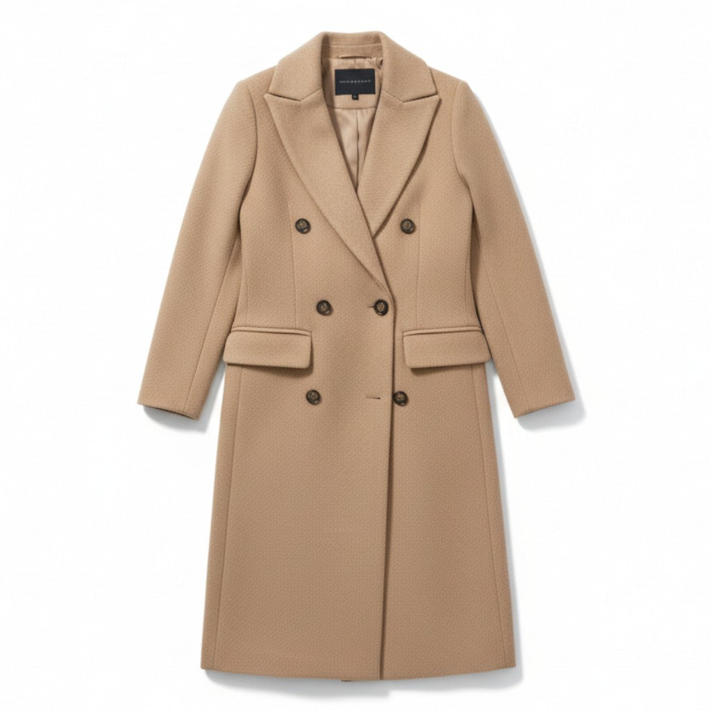 Women’s Solid Color Coat-Vyana Collective