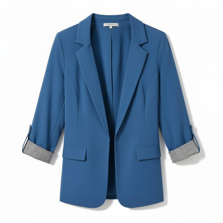 Women’s Tailored 3/4 Sleeve Blazer-Vyana Collective