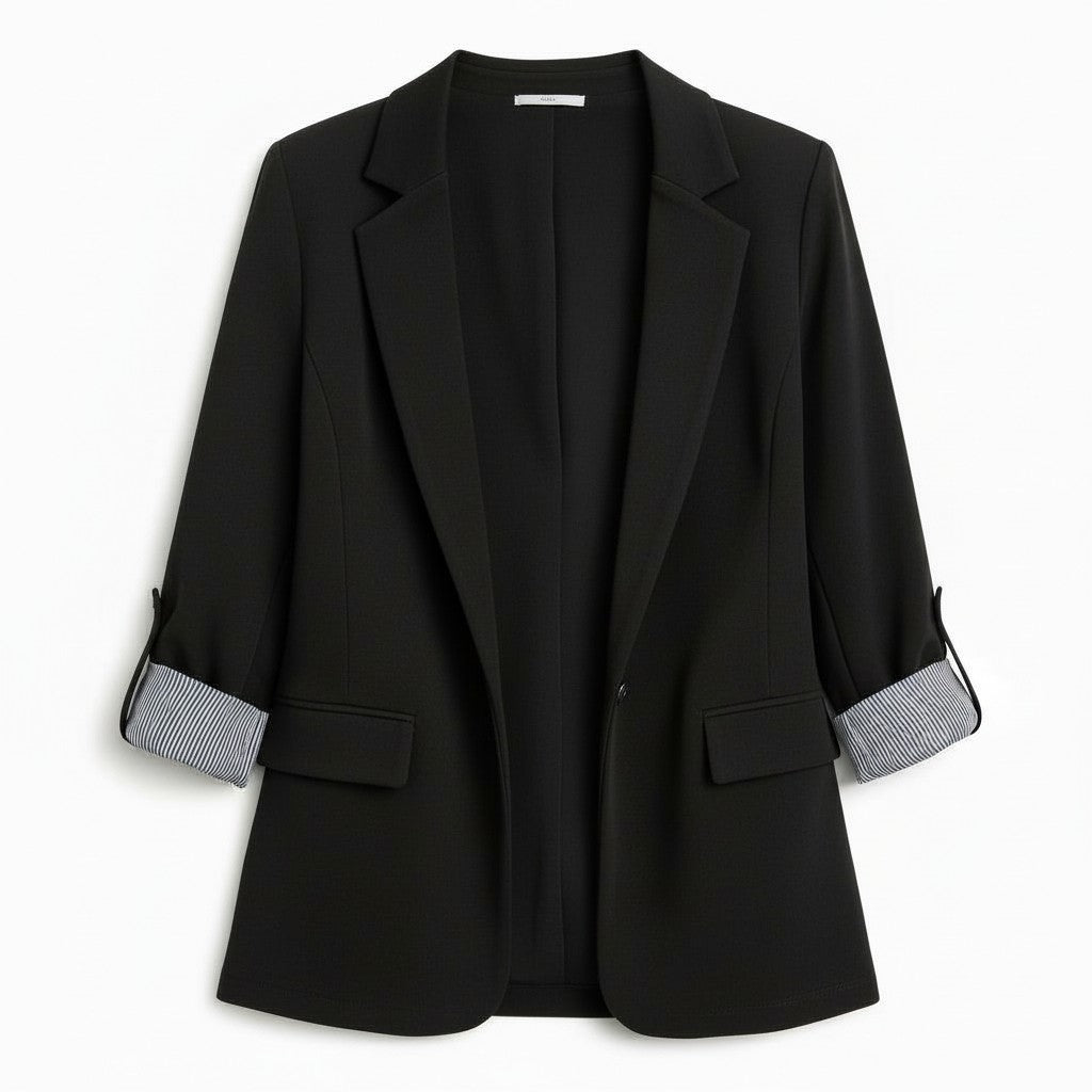 Women’s Tailored 3/4 Sleeve Blazer-Vyana Collective