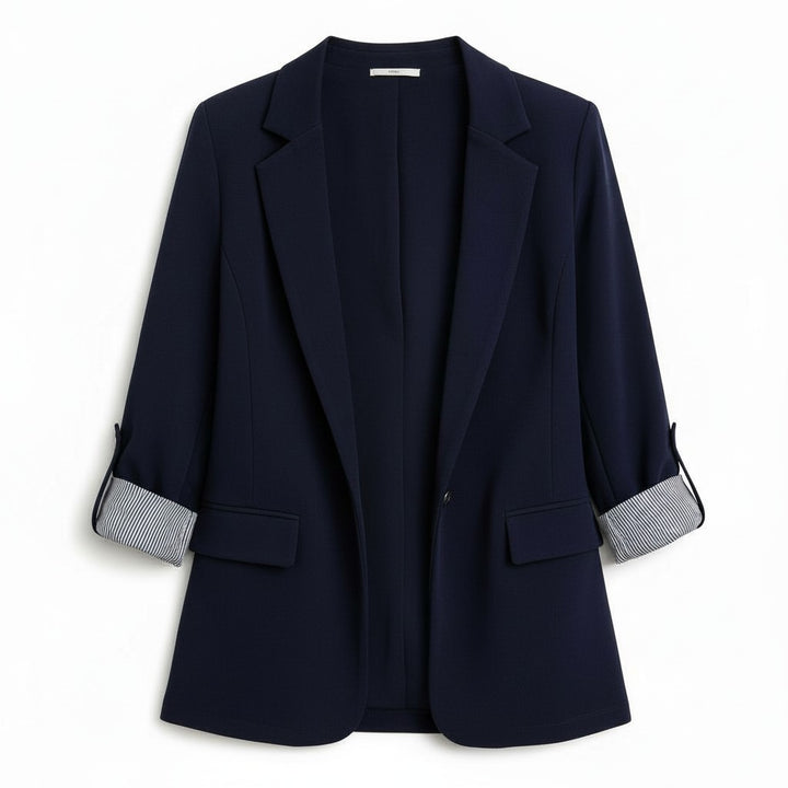Women’s Tailored 3/4 Sleeve Blazer-Vyana Collective