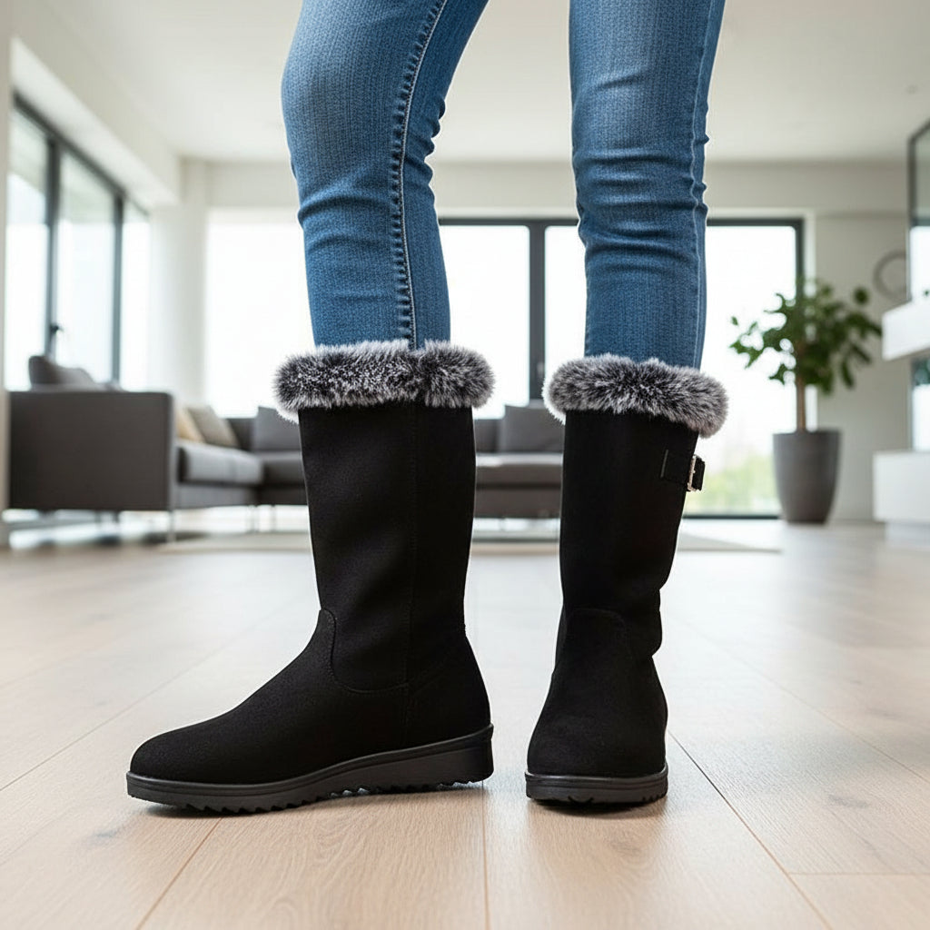 Women’s Tall Winter Boots-Vyana Collective