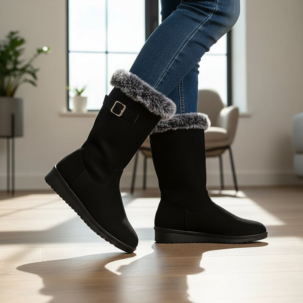 Women’s Tall Winter Boots-Vyana Collective