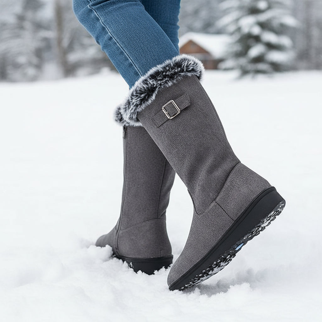 Women’s Tall Winter Boots-Vyana Collective
