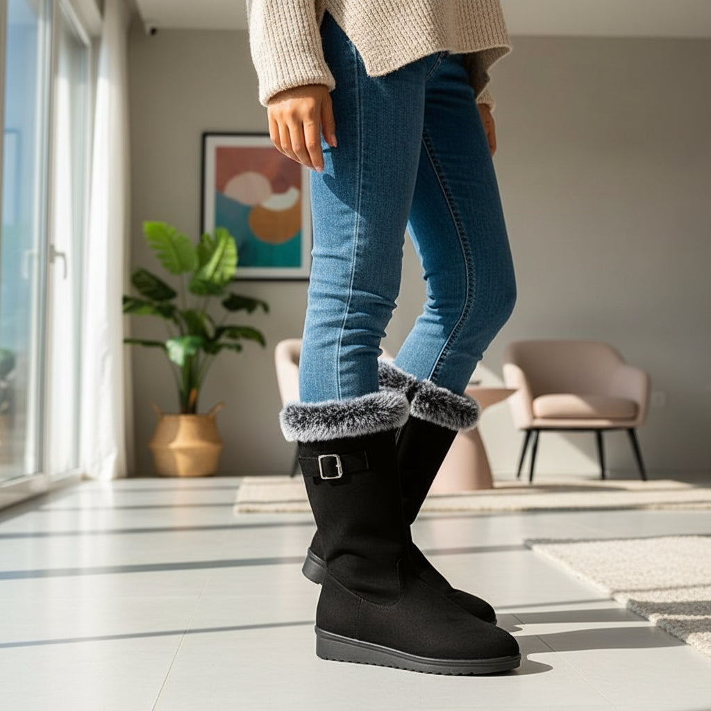 Women’s Tall Winter Boots-Vyana Collective
