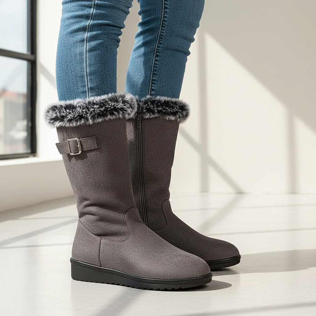 Women’s Tall Winter Boots-Vyana Collective