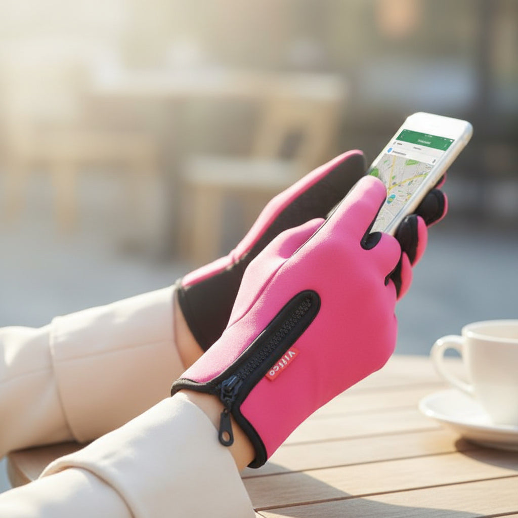 Women’s Touchscreen Winter Riding Gloves-Vyana Collective