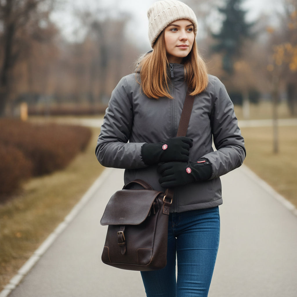 Women’s Touchscreen Winter Riding Gloves-Vyana Collective