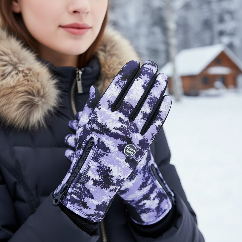 Women’s Touchscreen Winter Riding Gloves-Vyana Collective