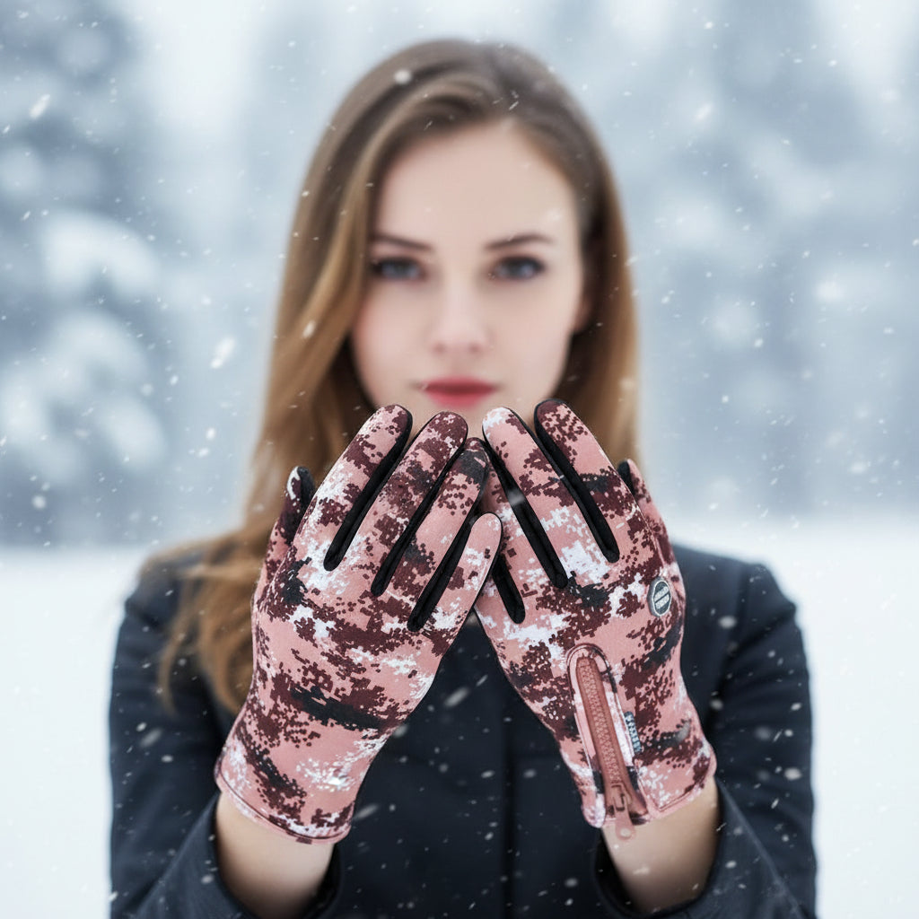 Women’s Touchscreen Winter Riding Gloves-Vyana Collective
