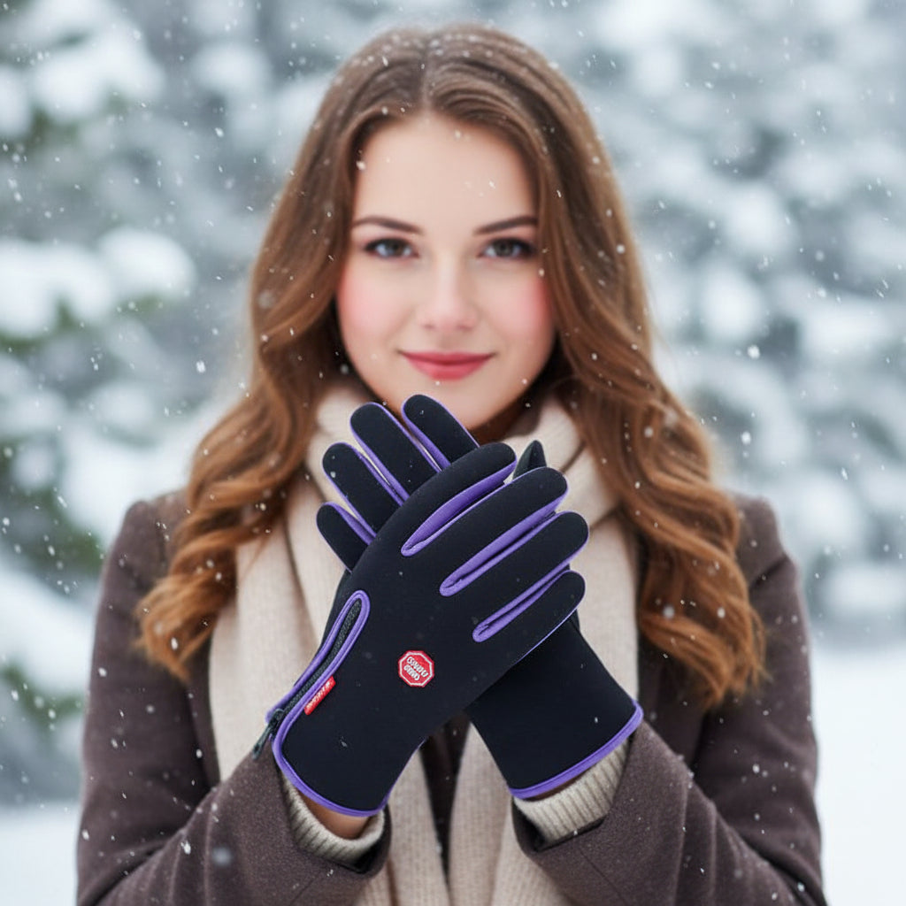 Women’s Touchscreen Winter Riding Gloves-Vyana Collective