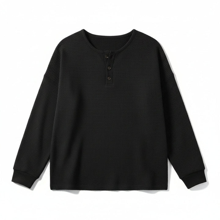 Women’s Waffle Long Sleeve T-Shirt-Vyana Collective