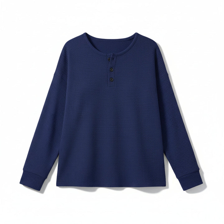 Women’s Waffle Long Sleeve T-Shirt-Vyana Collective