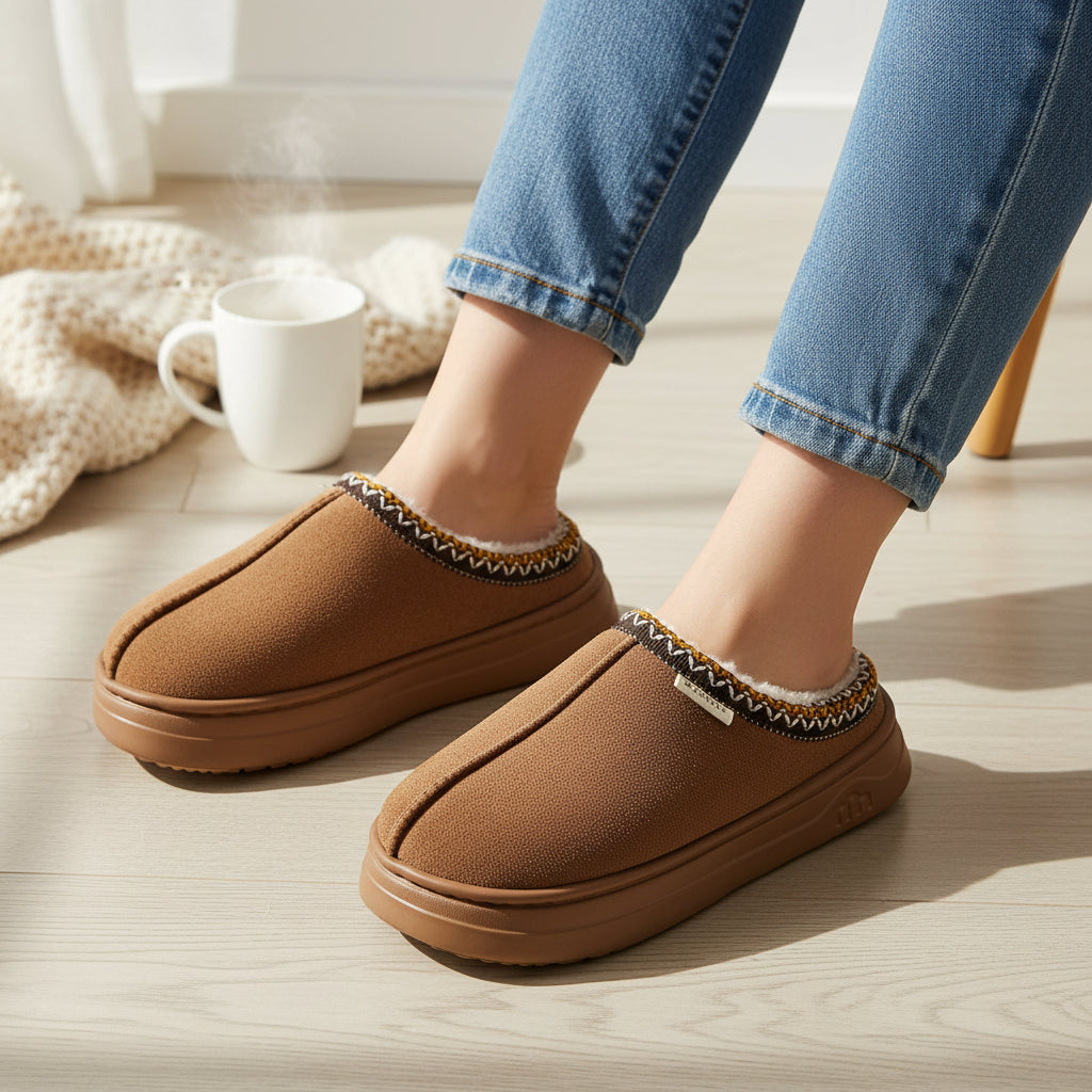 Women’s Winter Indoor & Outdoor Slippers-Vyana Collective