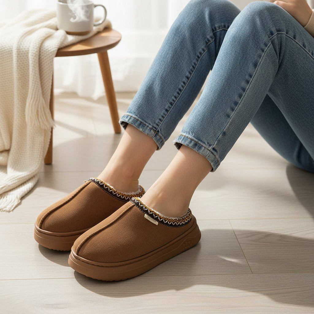 Women’s Winter Indoor & Outdoor Slippers-Vyana Collective
