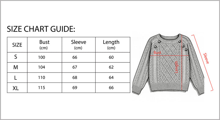 Vyana Collective Elegant Knit Women’s Sweater