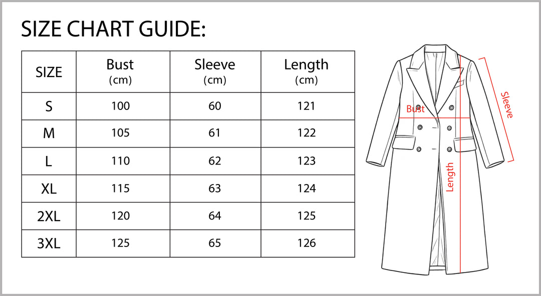 Vyana Collective Women’s Long Wool Overcoat