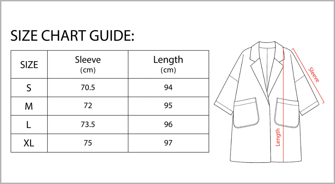 Vyana Collective Women's Oversized Trench Coat