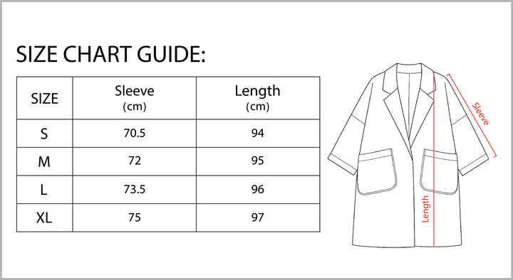 Vyana Collective Women's Oversized Trench Coat