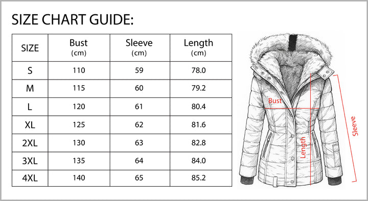 Vyana Collective Women’s Quilted Cotton Puffer Jacket