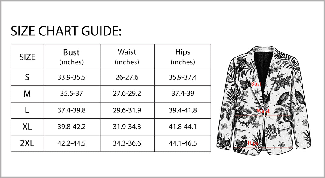 Women's Zip-Up Botanical Print Jacket