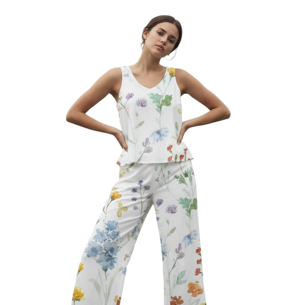 Women's Chic Office Casual Two-Piece Set-Vyana Collective