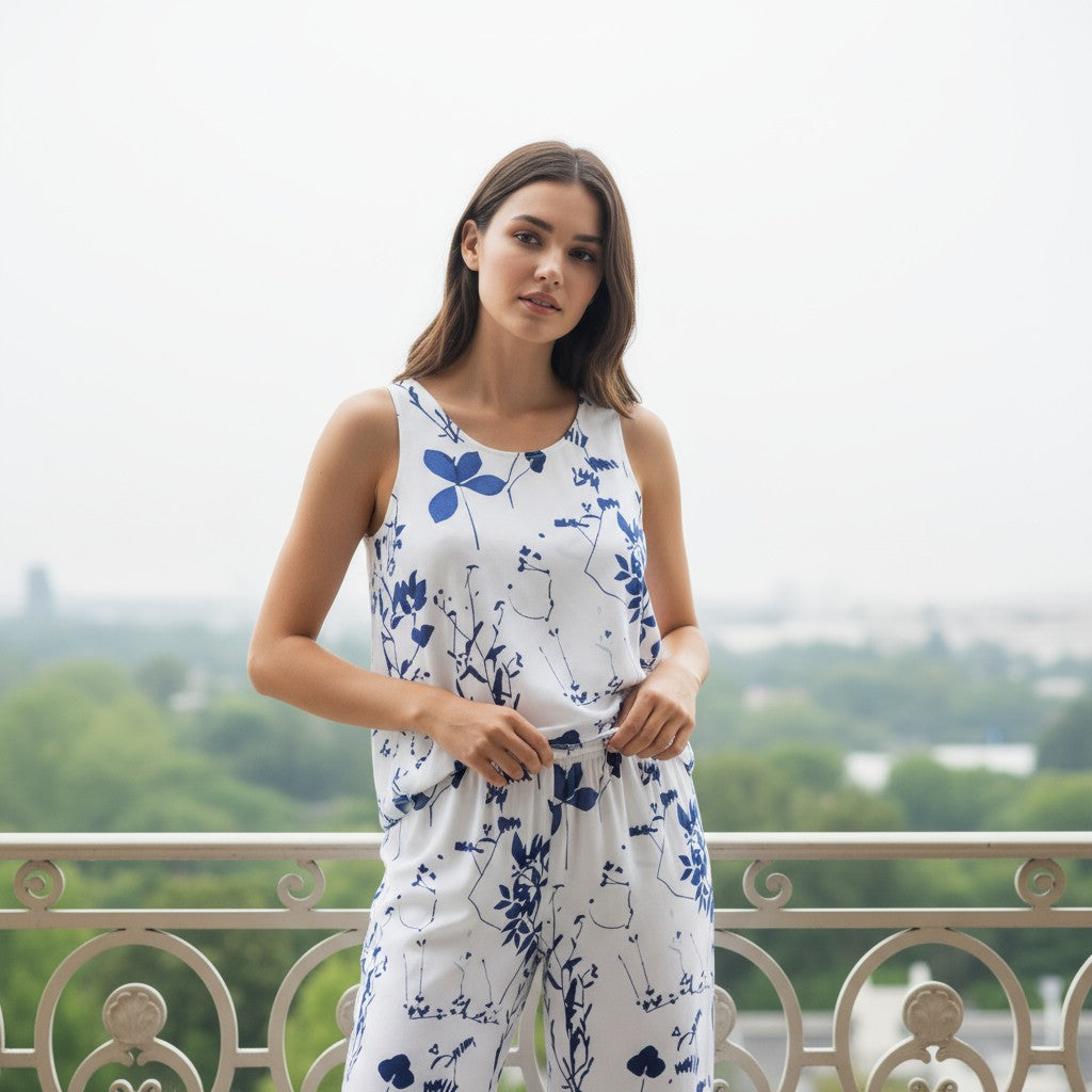 Women's Chic Office Casual Two-Piece Set-Vyana Collective