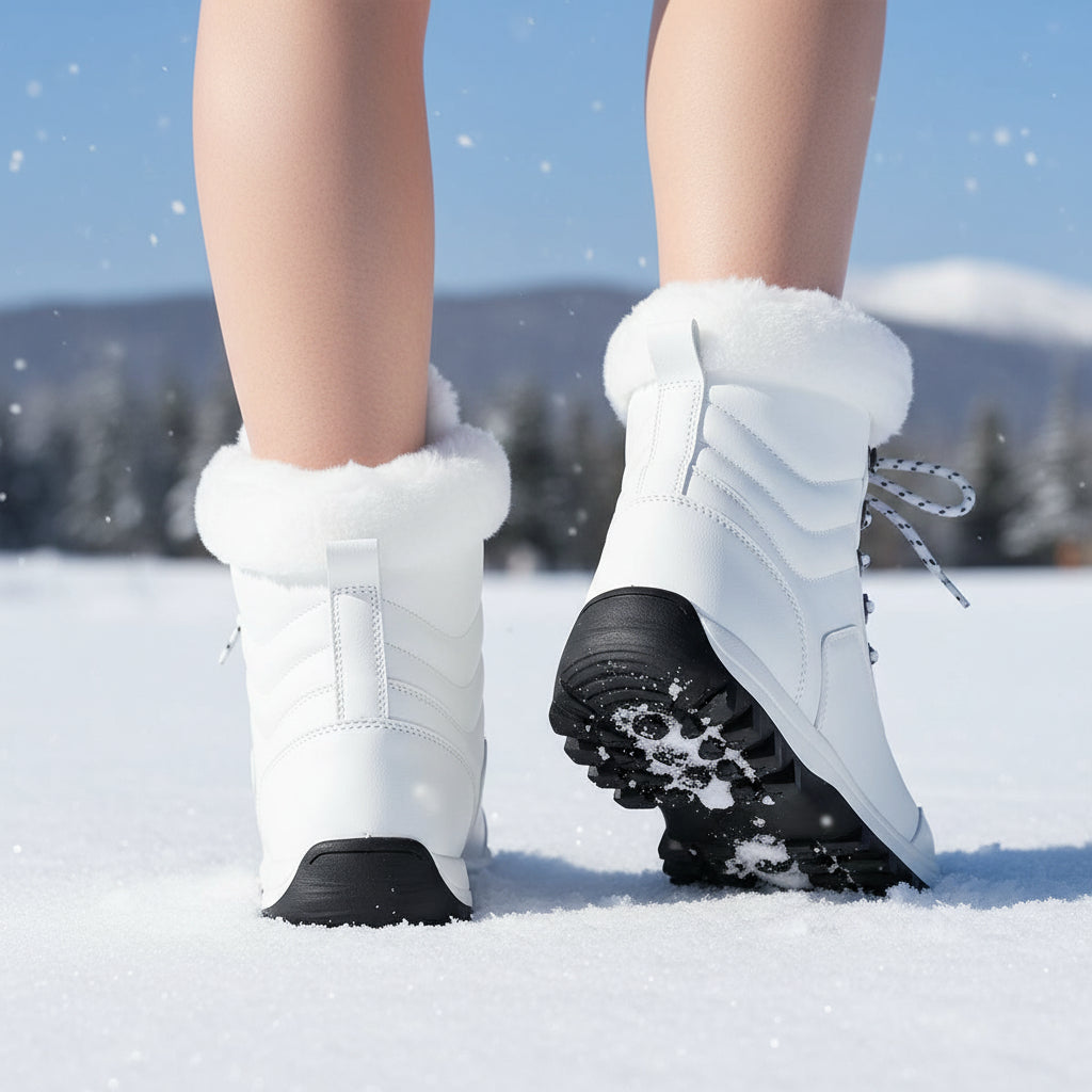 Women’s High-Top Winter Snow Boots-Vyana Collective