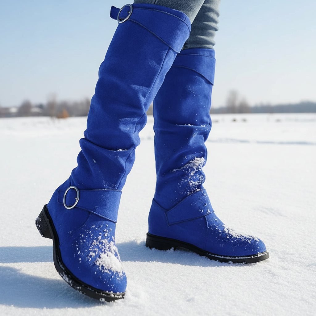 Women’s Knee-High Slip-On Boots-Vyana Collective