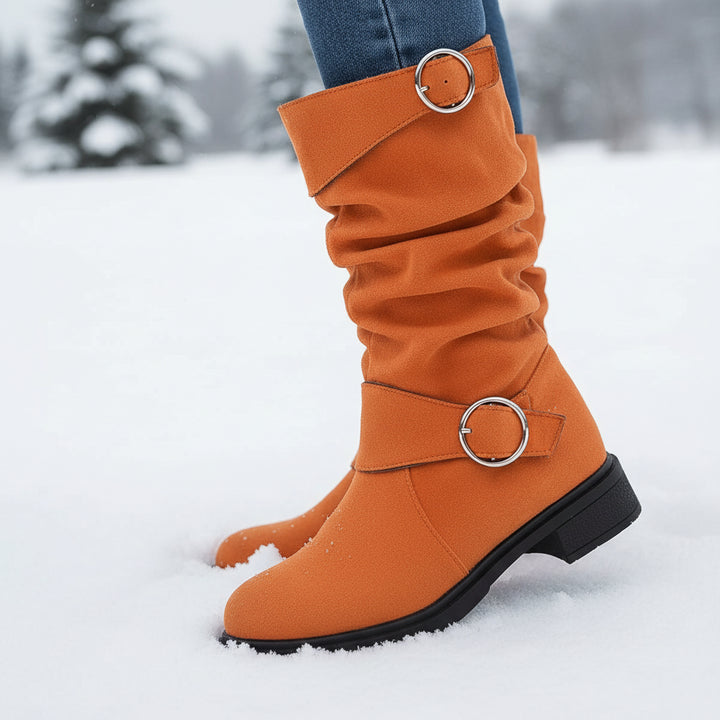 Women’s Knee-High Slip-On Boots-Vyana Collective