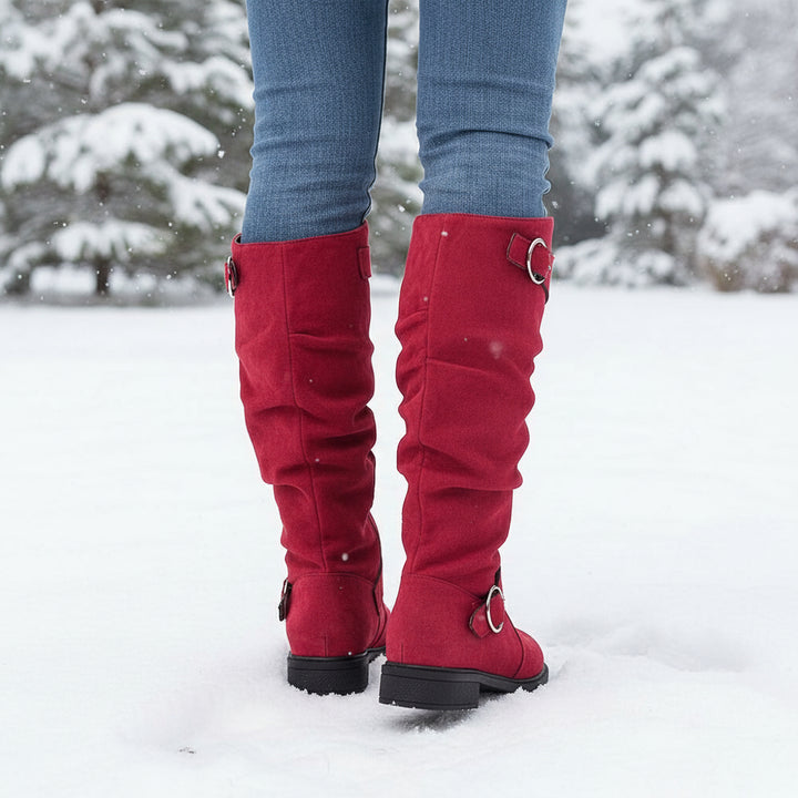 Women’s Knee-High Slip-On Boots-Vyana Collective