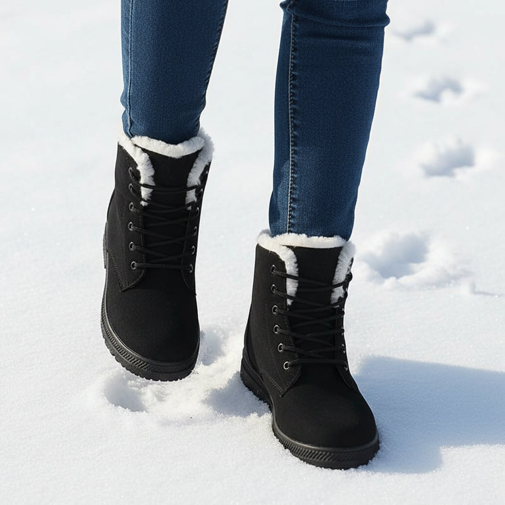 Women’s Lightweight Winter Ankle Boots-Vyana Collective