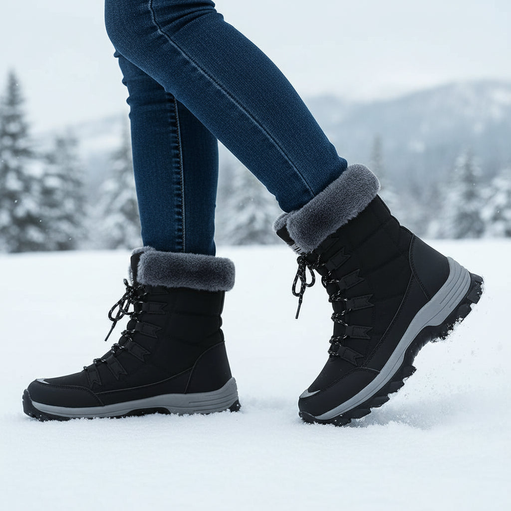 Women’s Mid-Calf Winter Boots-Vyana Collective