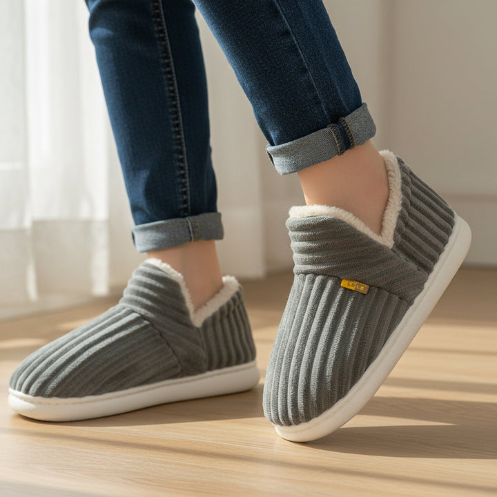 Women’s Plush Winter Slippers-Vyana Collective